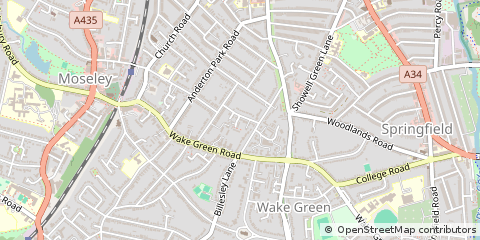 Map of Birmingham