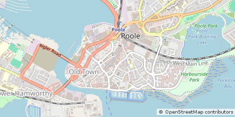 Map of Poole