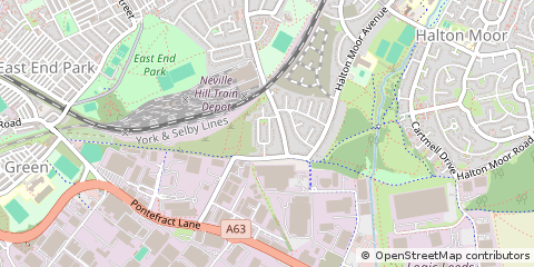 Map of Leeds