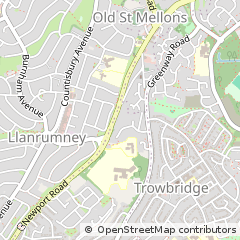 Map of Cardiff