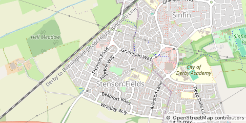 Map of Derby