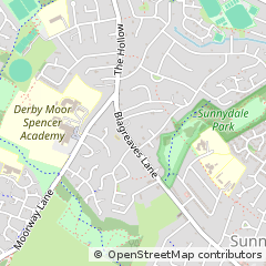 Map of Derby, Derbyshire