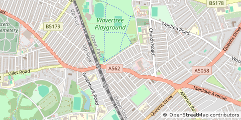 Map of Liverpool