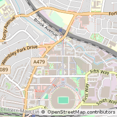Map of Wembley