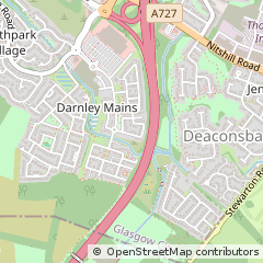 Map of Glasgow
