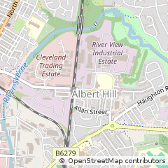 Map of Darlington