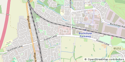 Map of Chorley