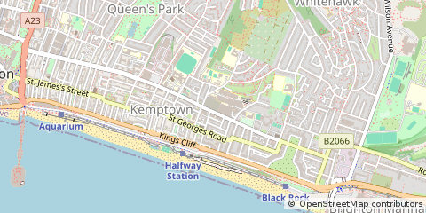 Map of Brighton