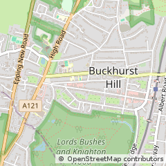 Map of Buckhurst Hill