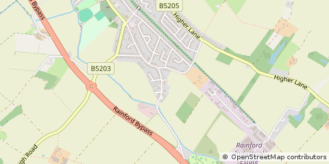 Map of ST Helens