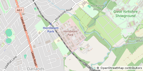 Map of Harrogate, North Yorkshire