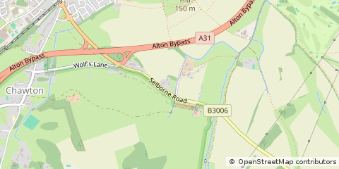 Map of Alton, Hampshire