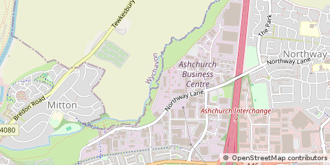 Map of Gloucestershire
