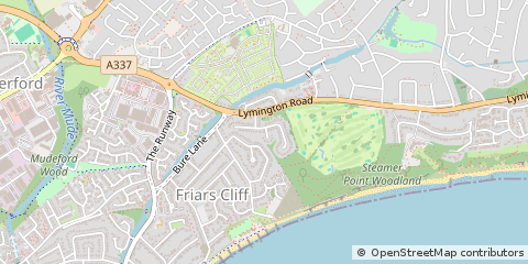 Map of Christchurch