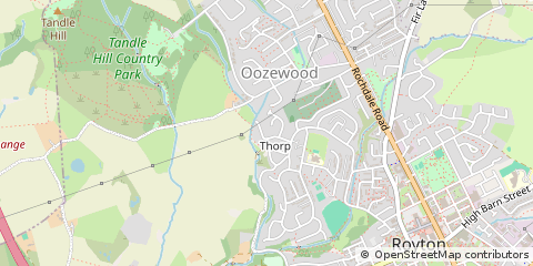 Map of Oldham