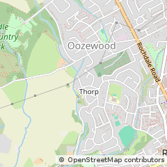 Map of Oldham