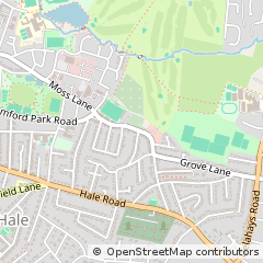 Map of Altrincham