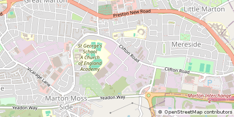 Map of Blackpool