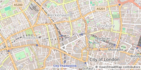 Map of Greater London