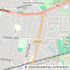 Map of Lancing