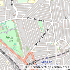 Map of Brighton, East Sussex