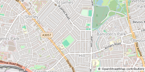 Map of Southampton