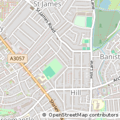 Map of Southampton