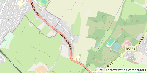 Map of Burton on Trent, Staffordshire
