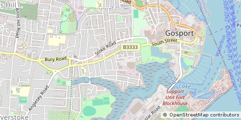 Map of Gosport