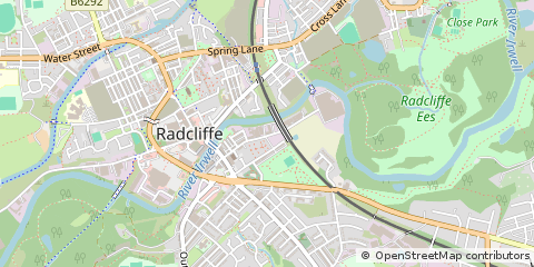 Map of Greater Manchester