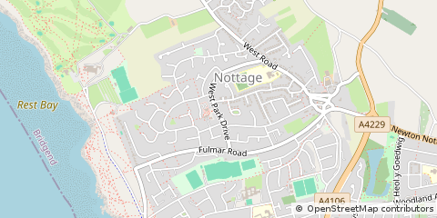 Map of Porthcawl