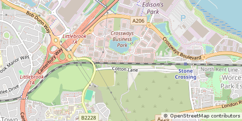 Map of Dartford