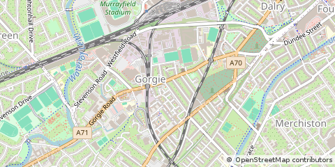 Map of Edinburgh