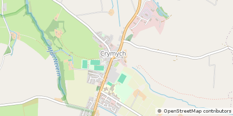 Map of Crymych, Pembrokeshire
