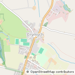 Map of Crymych, Pembrokeshire