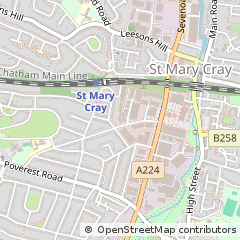Map of Orpington