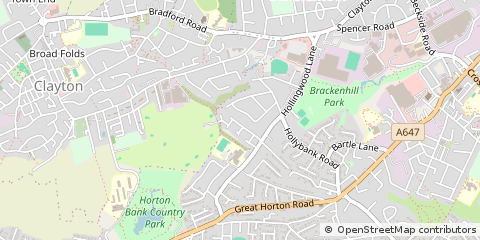 Map of Bradford