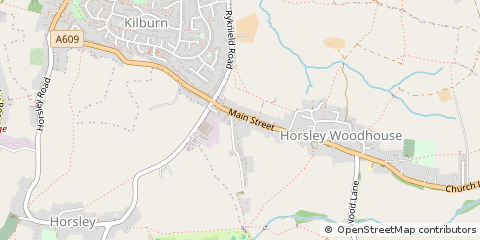 Map of Ilkeston, Derbyshire