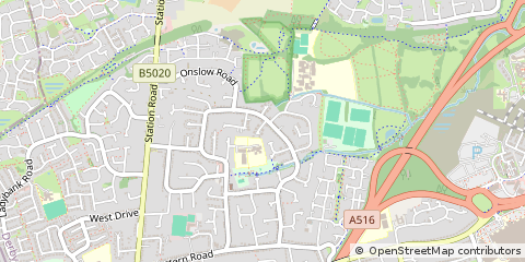 Map of Derby