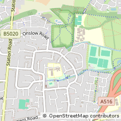 Map of Derby