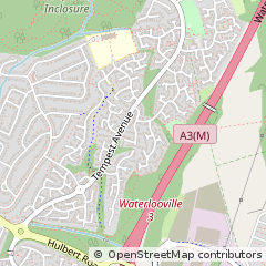 Map of Waterlooville, Hampshire