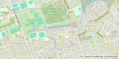 Map of Edinburgh