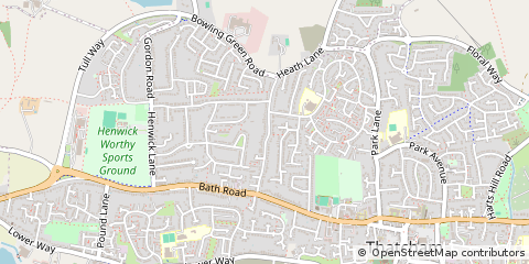 Map of Thatcham