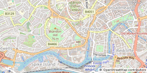Map of Bristol
