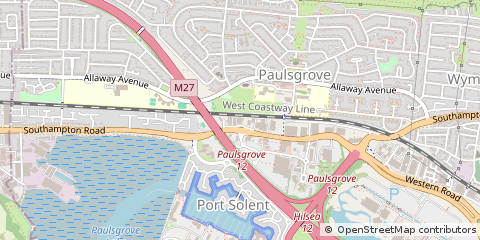 Map of Portsmouth, Hampshire