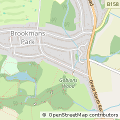 Map of Hatfield