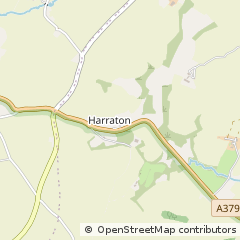 Map of Modbury, Devon