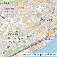 Map of Dundee