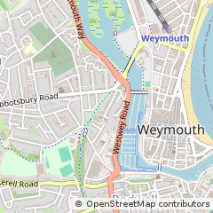 Map of Weymouth, Dorset