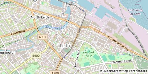 Map of Edinburgh